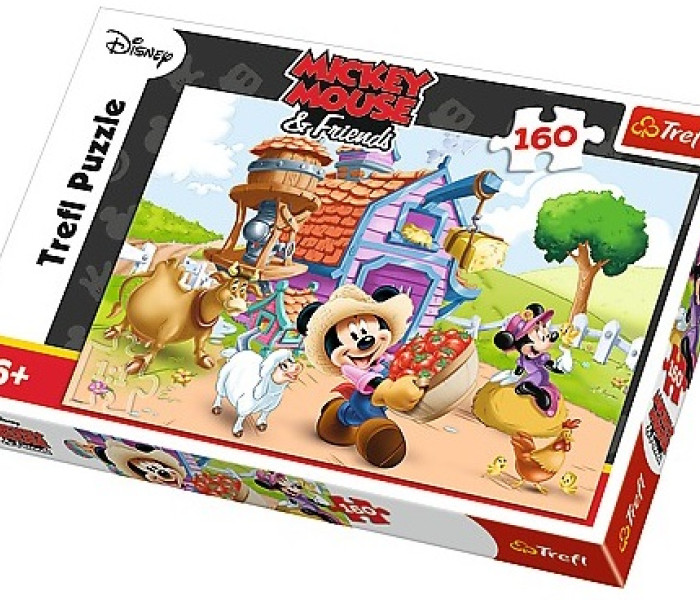 Puzzle - Trefl - Mickey Mouse - fattoria