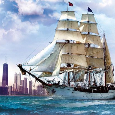 Barca a vela a Chicago