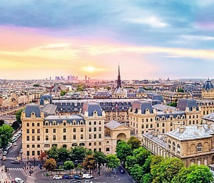 Puzzle - Trefl - Vista della Cattedrale di Notre-Dame - Puzzle Panoramico
