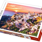 Puzzle - Trefl - Santorini al tramonto