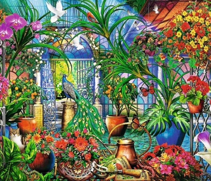 Puzzle - Trefl - Giardino segreto