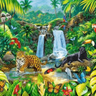 Puzzle - Trefl - Foresta tropicale