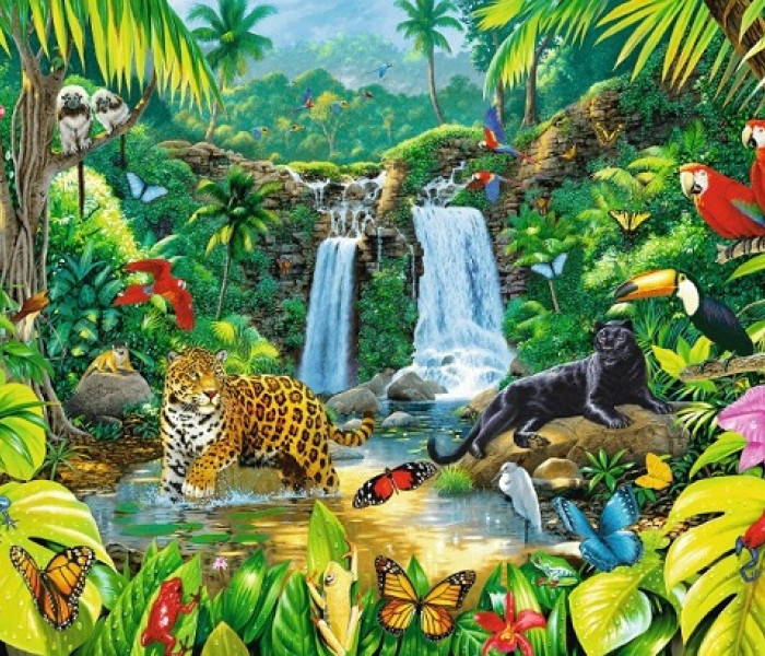 Puzzle - Trefl - Foresta tropicale