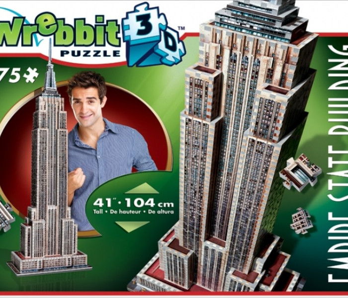 Puzzle - Wrebbit - Empire State Building - 3D Puzzle