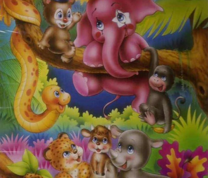 Puzzle -  - Giungla divertente - riposo